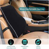 ErgoNest™ Memory Foam Lumbar Support Pillow