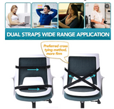 ErgoNest™ Memory Foam Lumbar Support Pillow